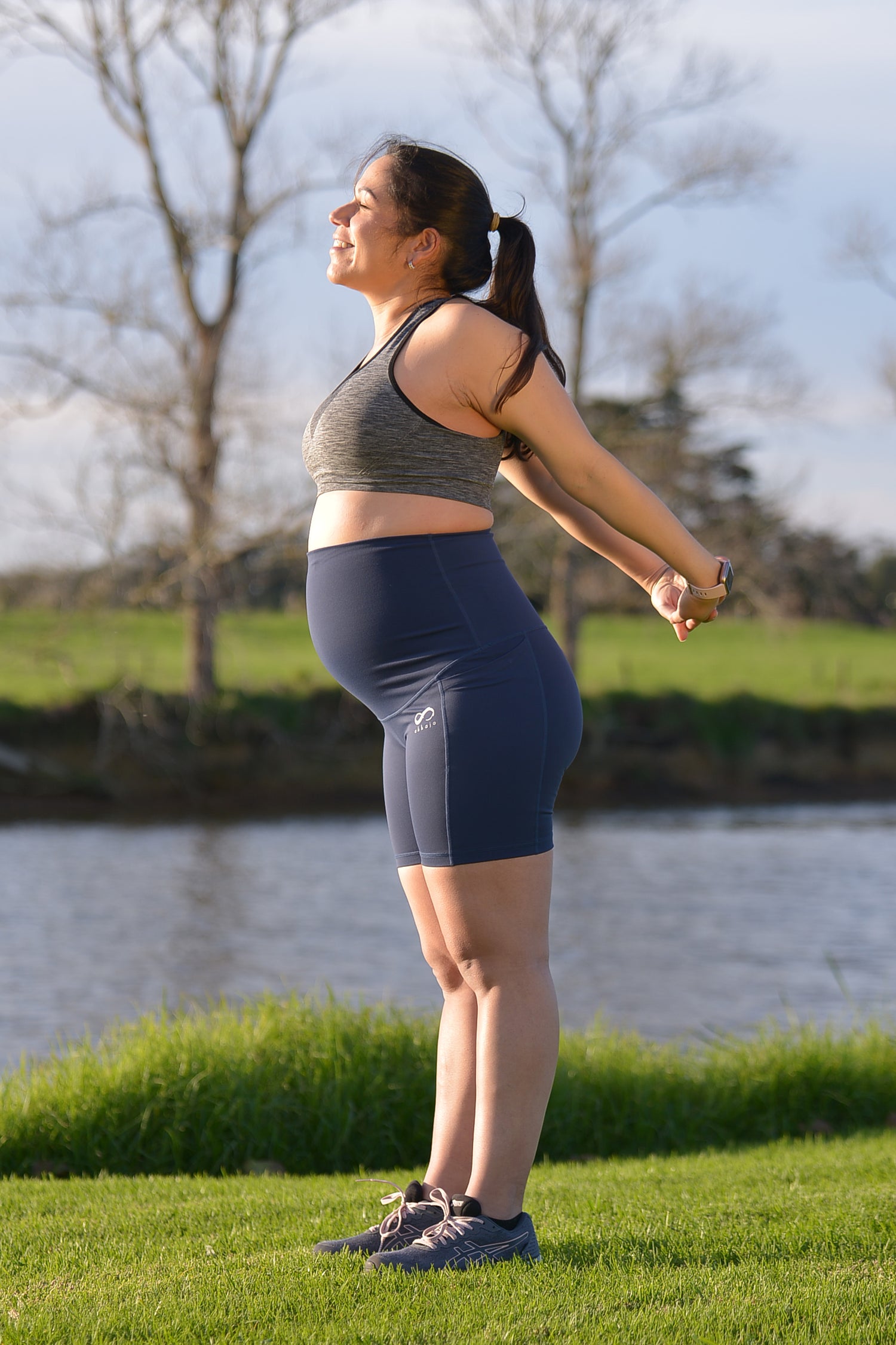 Lush Maternity & Postnatal Cycle Shorts - a k k a j o®