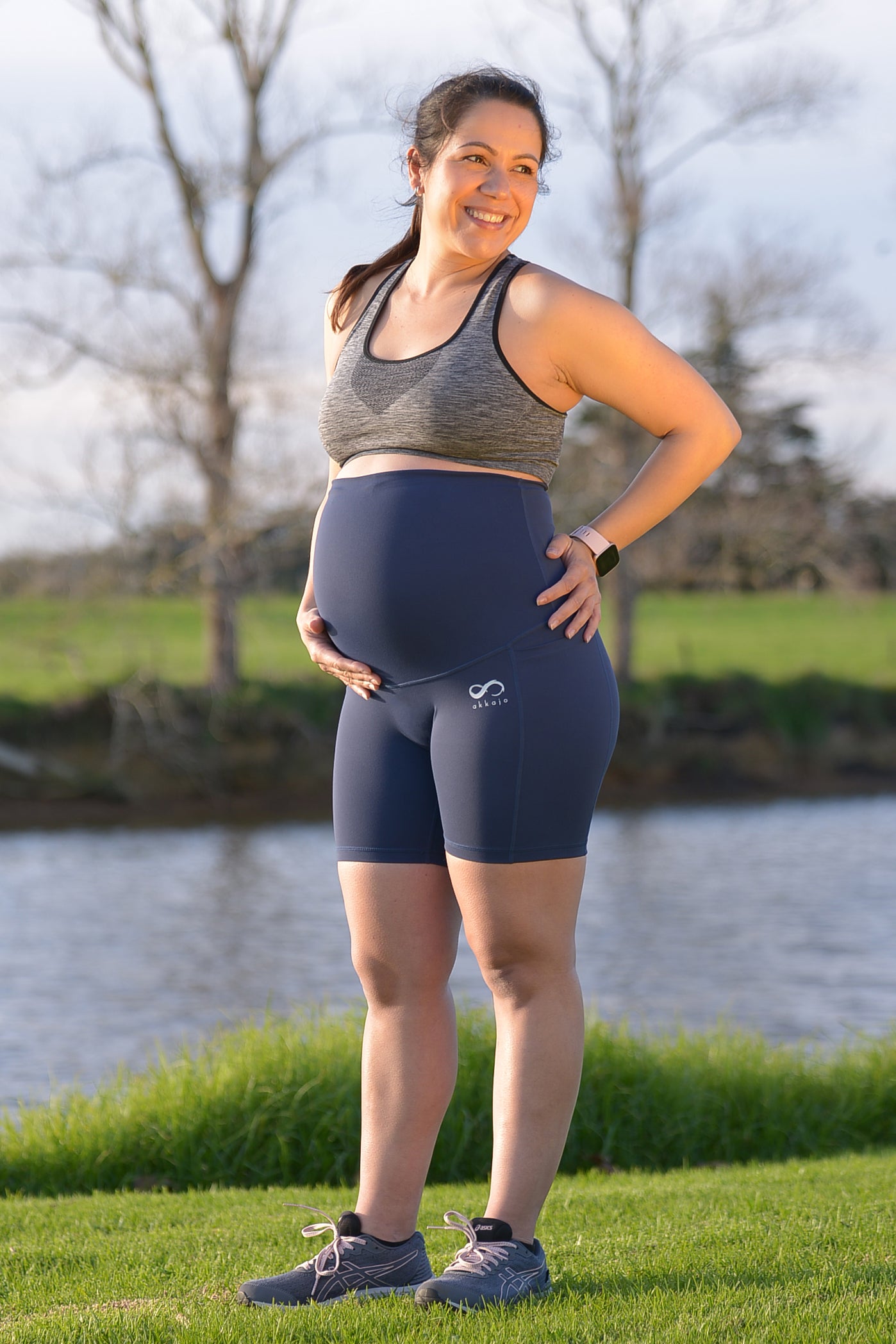 Lush Maternity & Postnatal Cycle Shorts - a k k a j o®